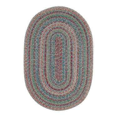Multi Braided Jute Oval Braided Rugs with Rug Pad - VHC Brands - The Fox Decor